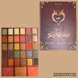New Nyx Sabrina Part 3 Spell book Palette